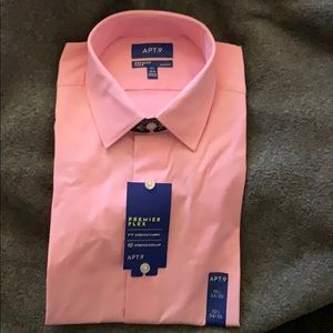 Pink button down
